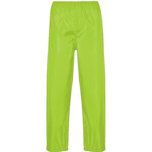 Portwest Mens Classic Rain Elasticated Trousers (S441) /Pants /Bottoms  / Yellow